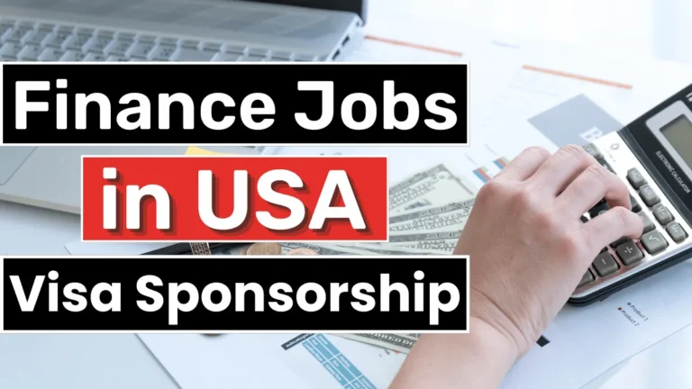 $50,000+ Finance and Accounting Jobs with Visa Sponsorship in the USA 2025