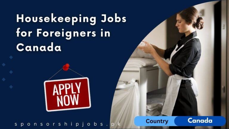 Hotel Housekeeper Jobs in Canada with Visa Sponsorship 2025