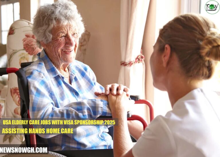 Elderly Care Jobs in the USA with Visa Sponsorship 2025